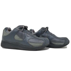 Drew Mens Surge Leather Low Top Lace Up Walking Sh